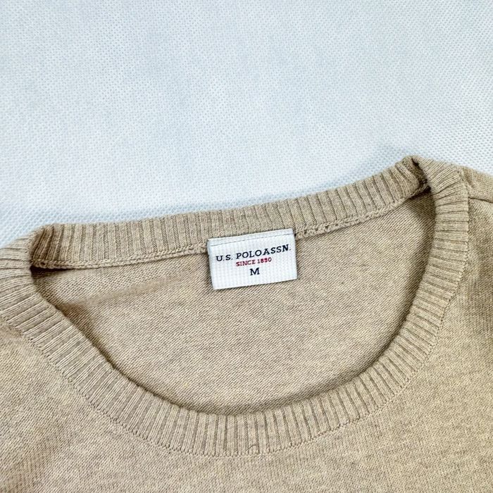 Sweter z okrągłym dekoltem USPA U.S. Polo Assn.