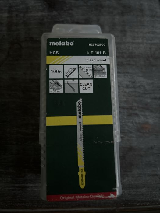 Brzeszczot wyrzynarka Metabo made in CHF