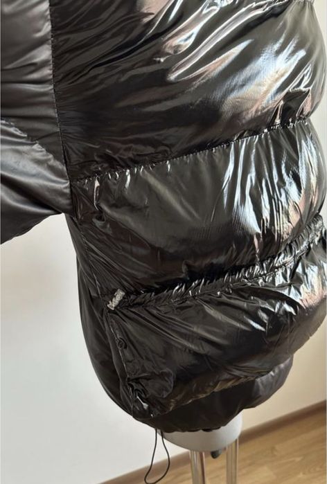 Пуховик овер женский