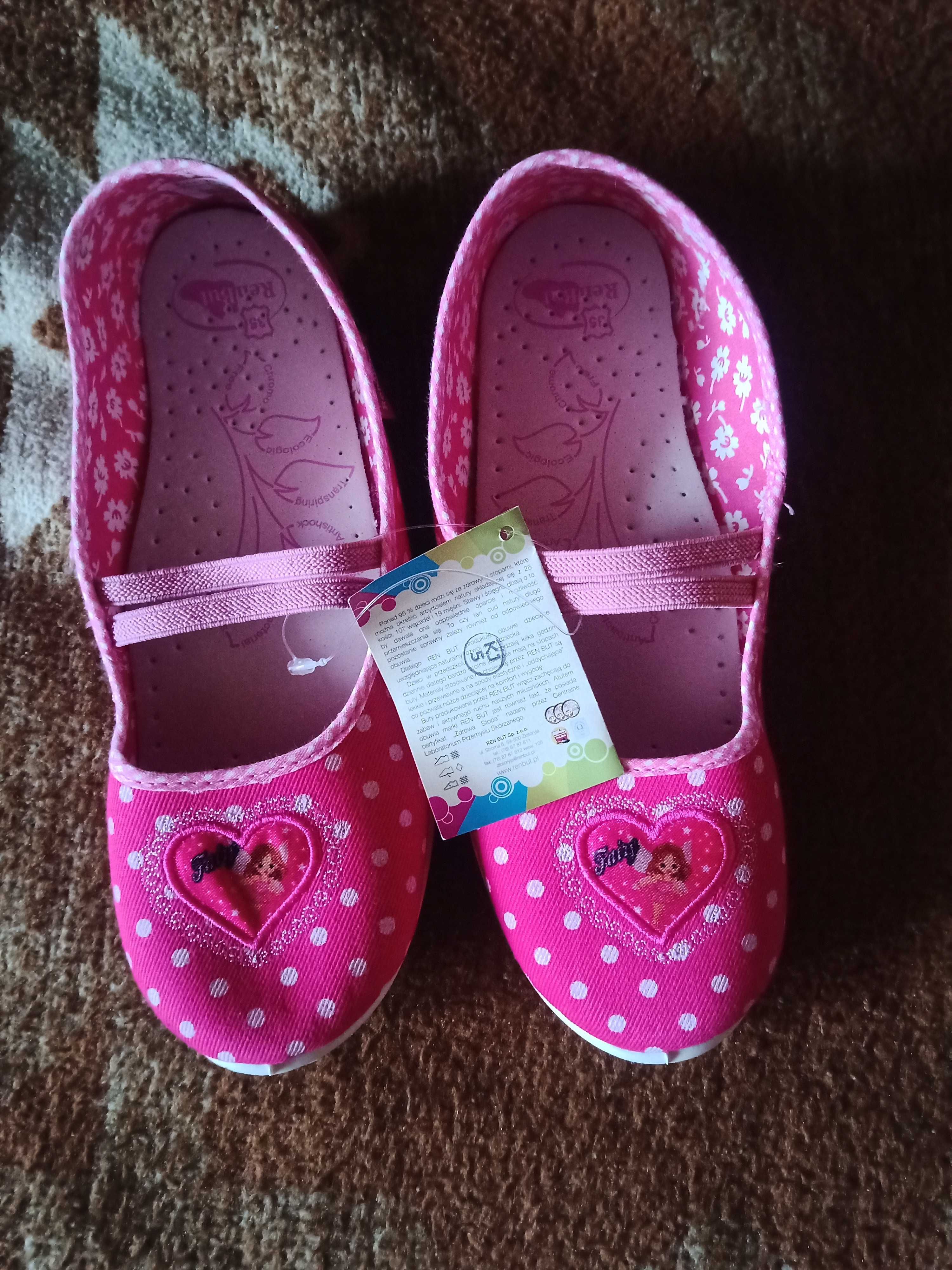 Buty szkolne dziewczęce 35 nowe