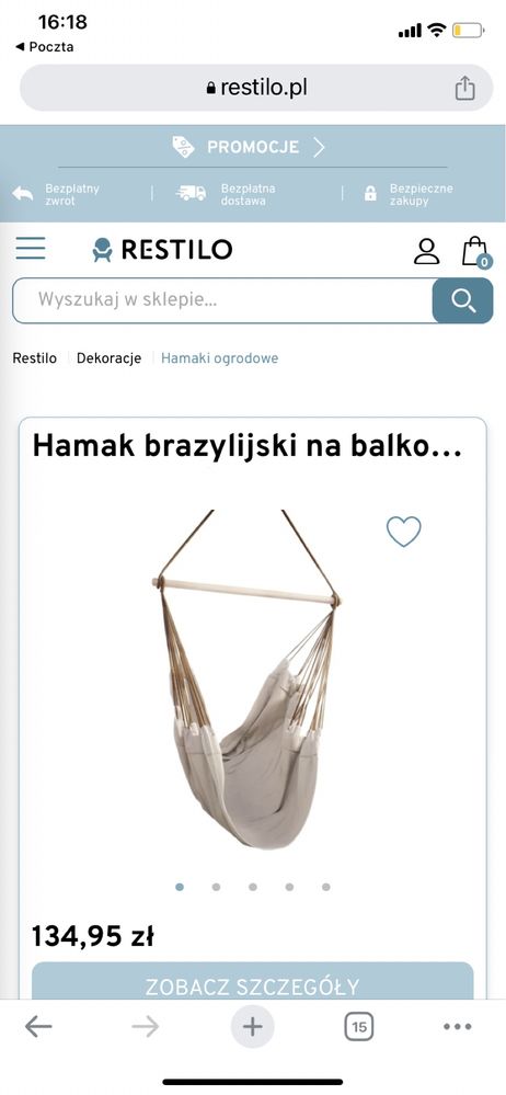 Nowy hamak brazylijski