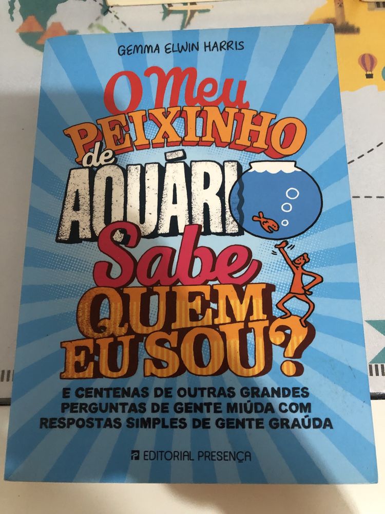 Livro de 2013 “ o meu peixinho do aquário sabem quem eu sou?”