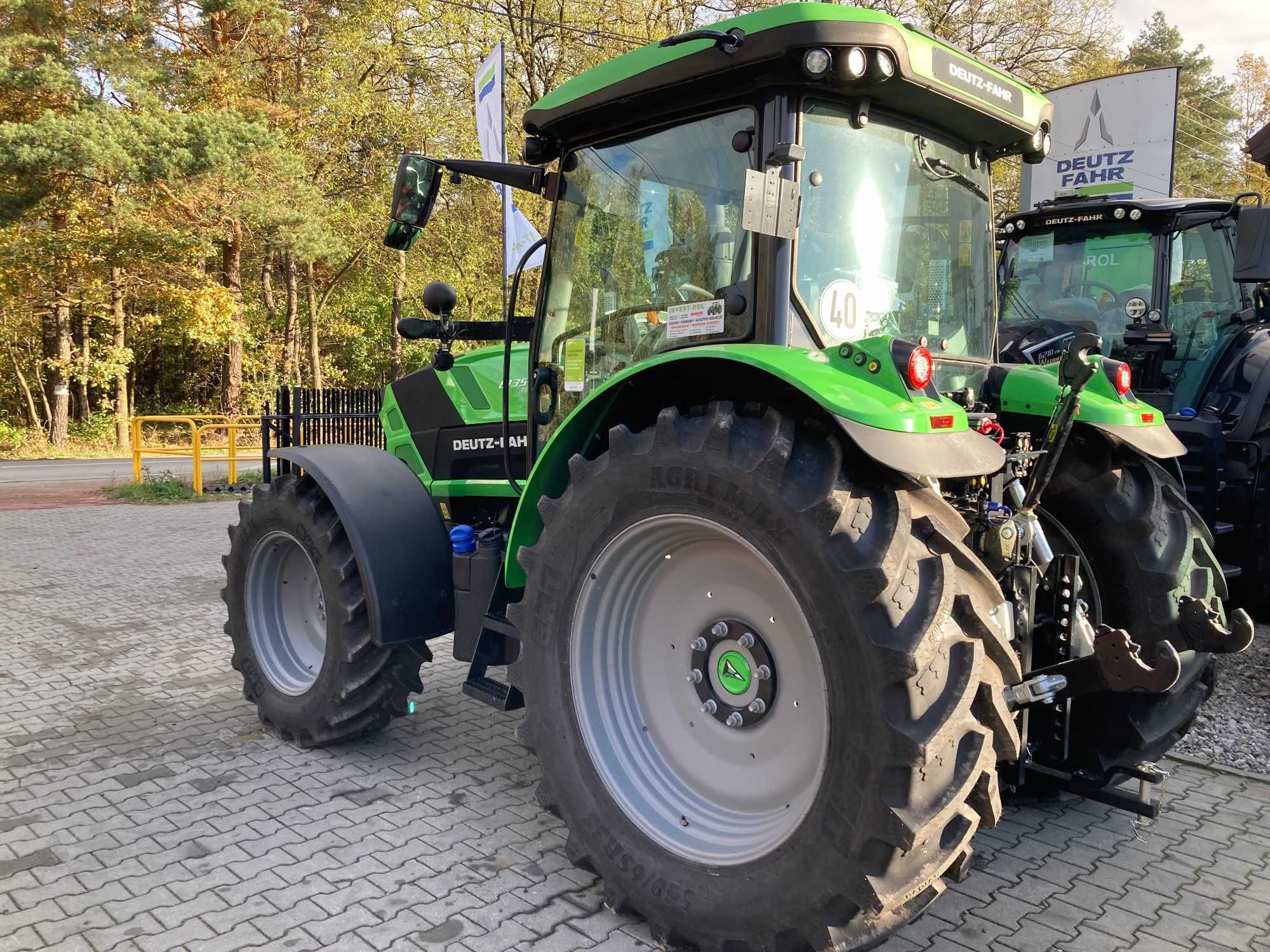 Ciągnik Deutz-Fahr 6135C TTV demo, gwarancja