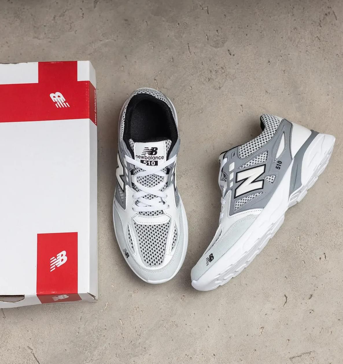 Летние белые кроссовки New balance, сетка нью беланс
