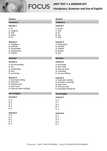 Focus 3 second edition Unit tests keys гдз файл