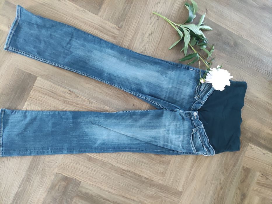 Spodnie ciążowe - dżinsy H&M Mama Rozm.42