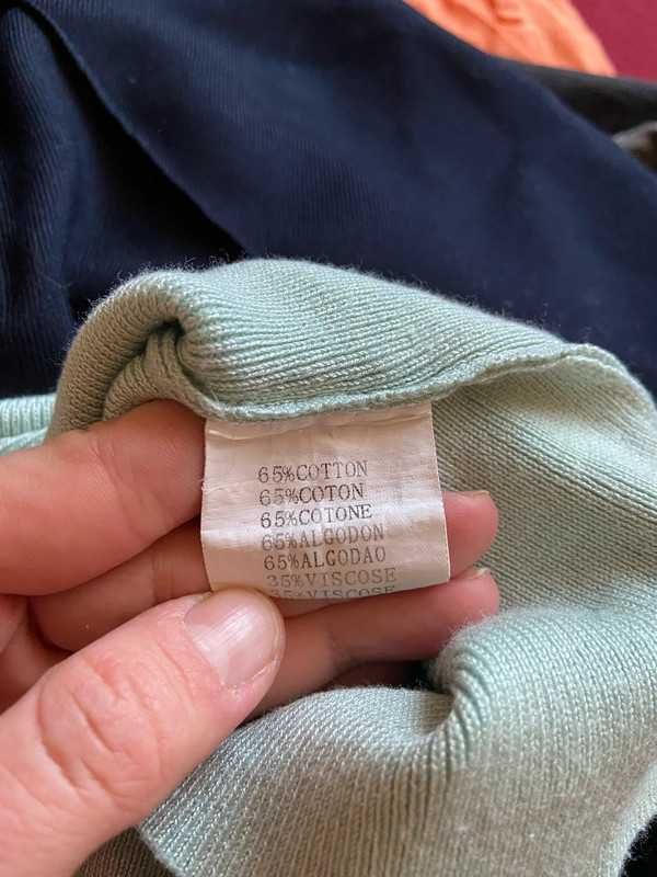 Drole de copine sweter pastele golf turkus mieta s m 36 38 basic