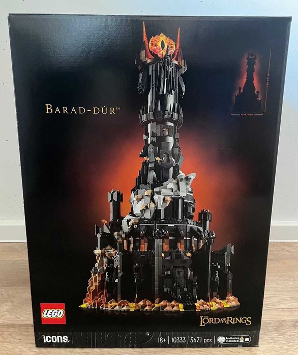 LEGO Icons 10333 Władca pierścieni Barad-dûr