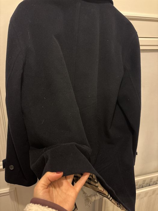 Sobretudo de Lã Burberry Homem