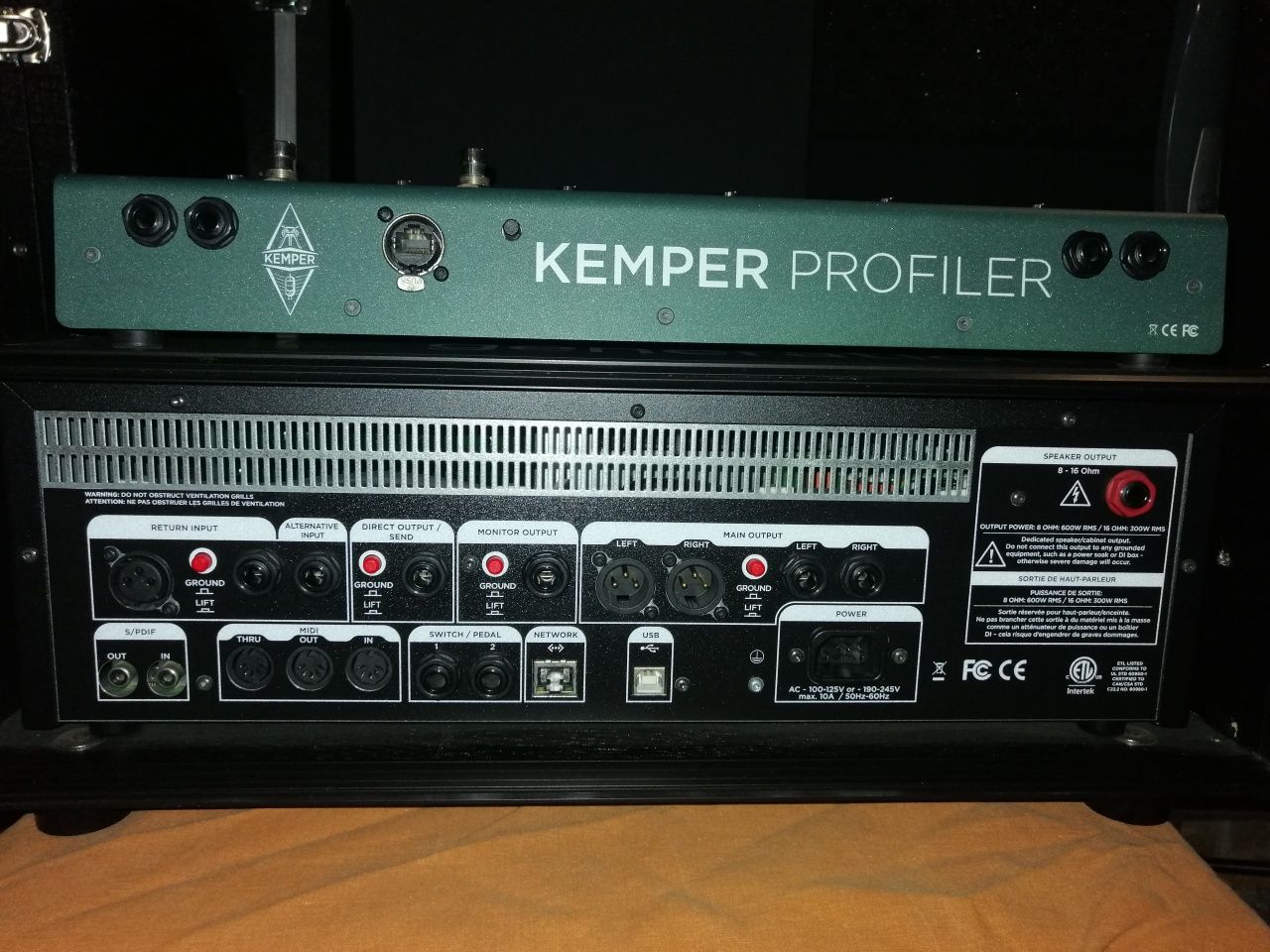 Kemper Profiling Amplifier Power Rack + (Remote Control-vendido)