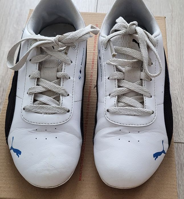 Sneakersy Puma BMW białe w rozmiarze 37
