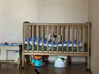 Кроватка дитяча з матрасом