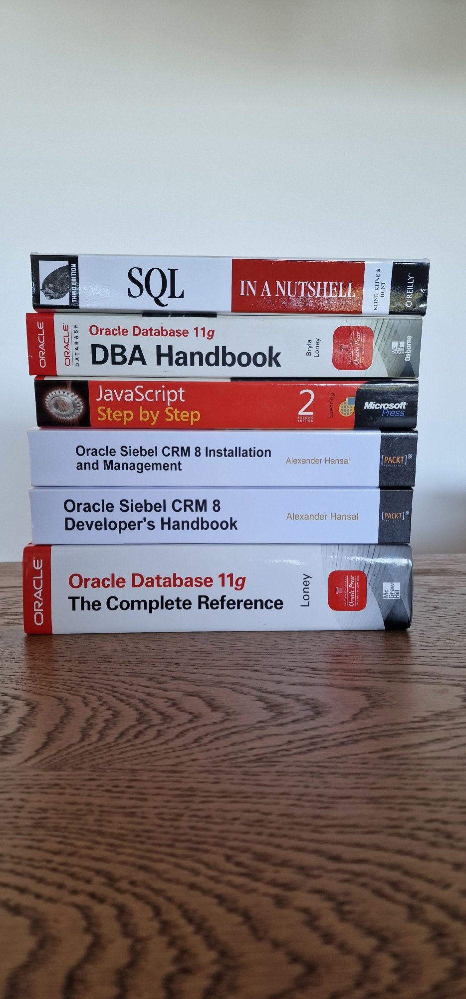 Livros Programação e Base Dados Oracle, Javascript, SQL