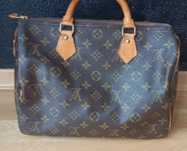 Louis Vuitton Monogram Vintage – Torebka z 1987 roku + Oryginalna Kłód