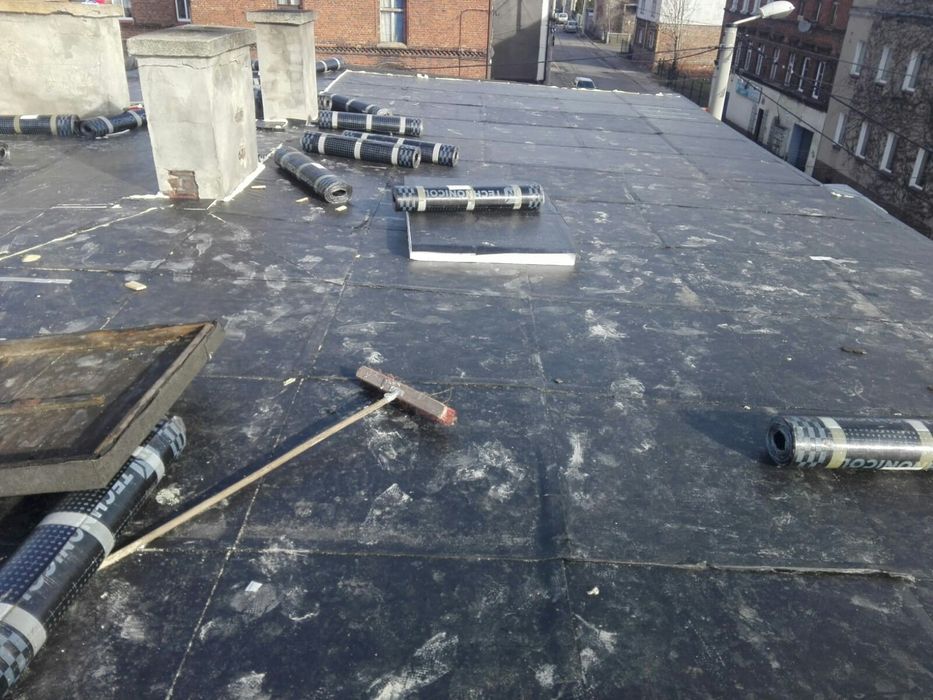 Styropapa, papa termozgrzewalna, rynny kominy fv. Gwarancja ocieplenie