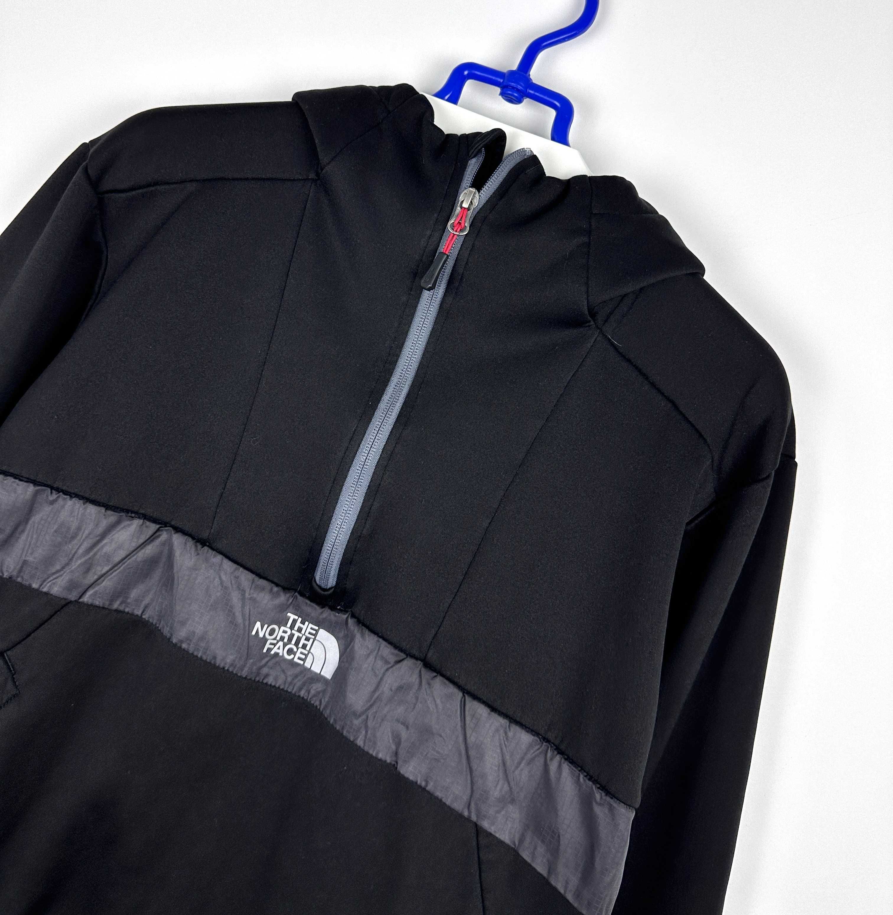Bluza z kapturem The North Face sportowa czarna boxy r. L