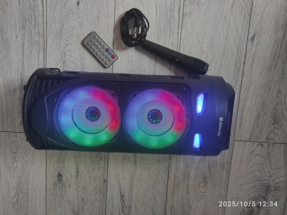 GŁOŚNIK DEFENDER Crashboom Bluetooth, karaoke