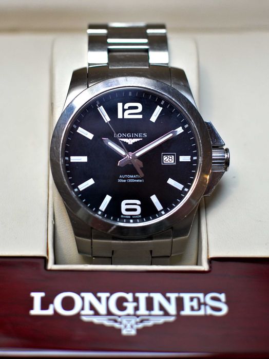 Longines conquest automatic kupiony w salonie w Polsce