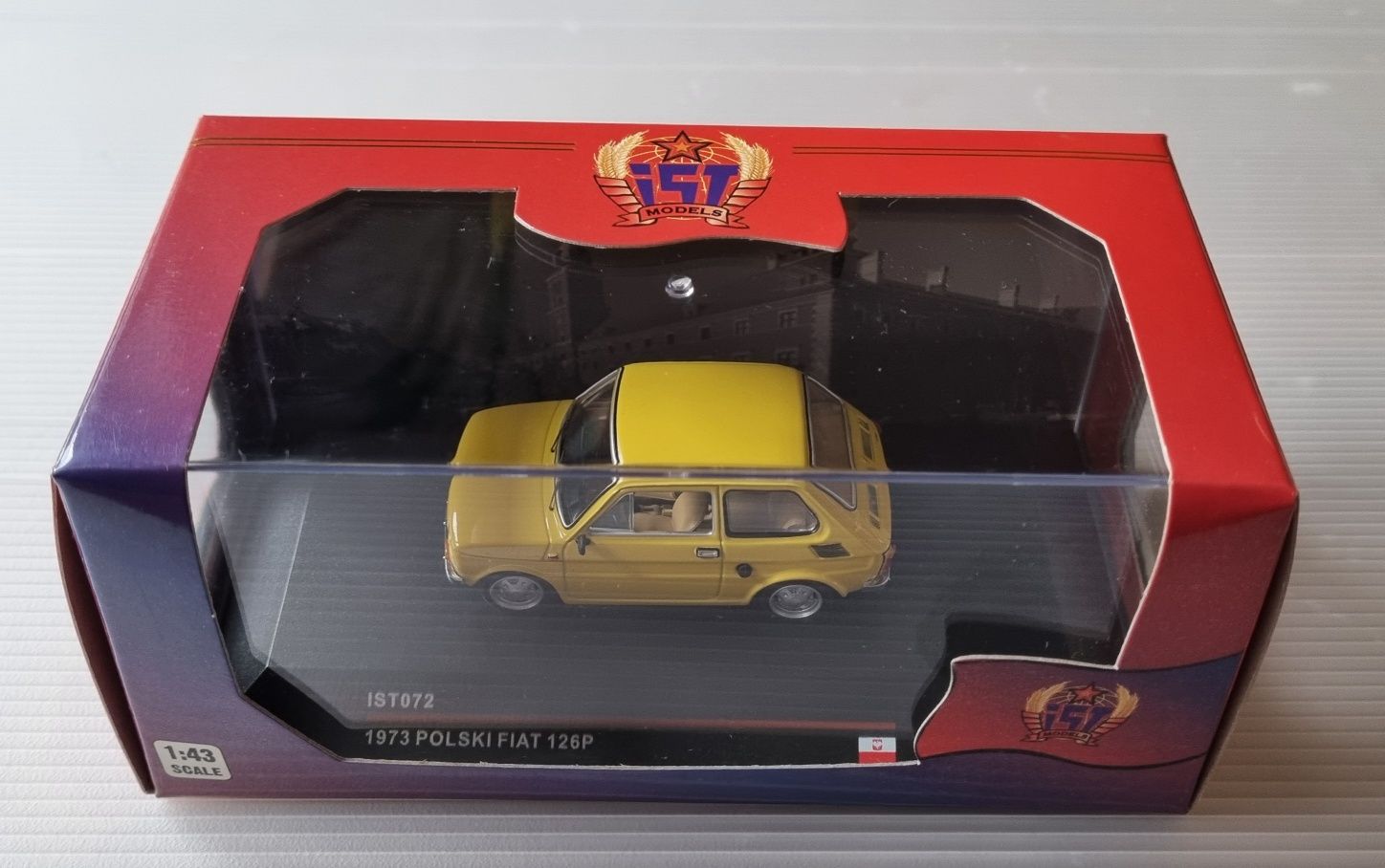Kultowe Auta PRL Istmodels DDR 1:43 Fiat 126p