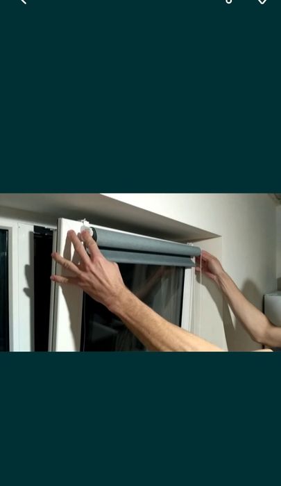 Монтаж ролет жалюзів