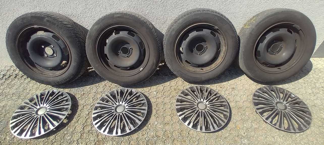 4x koła felgi 185 65 R 15 - Peugeot 207 - do oddania