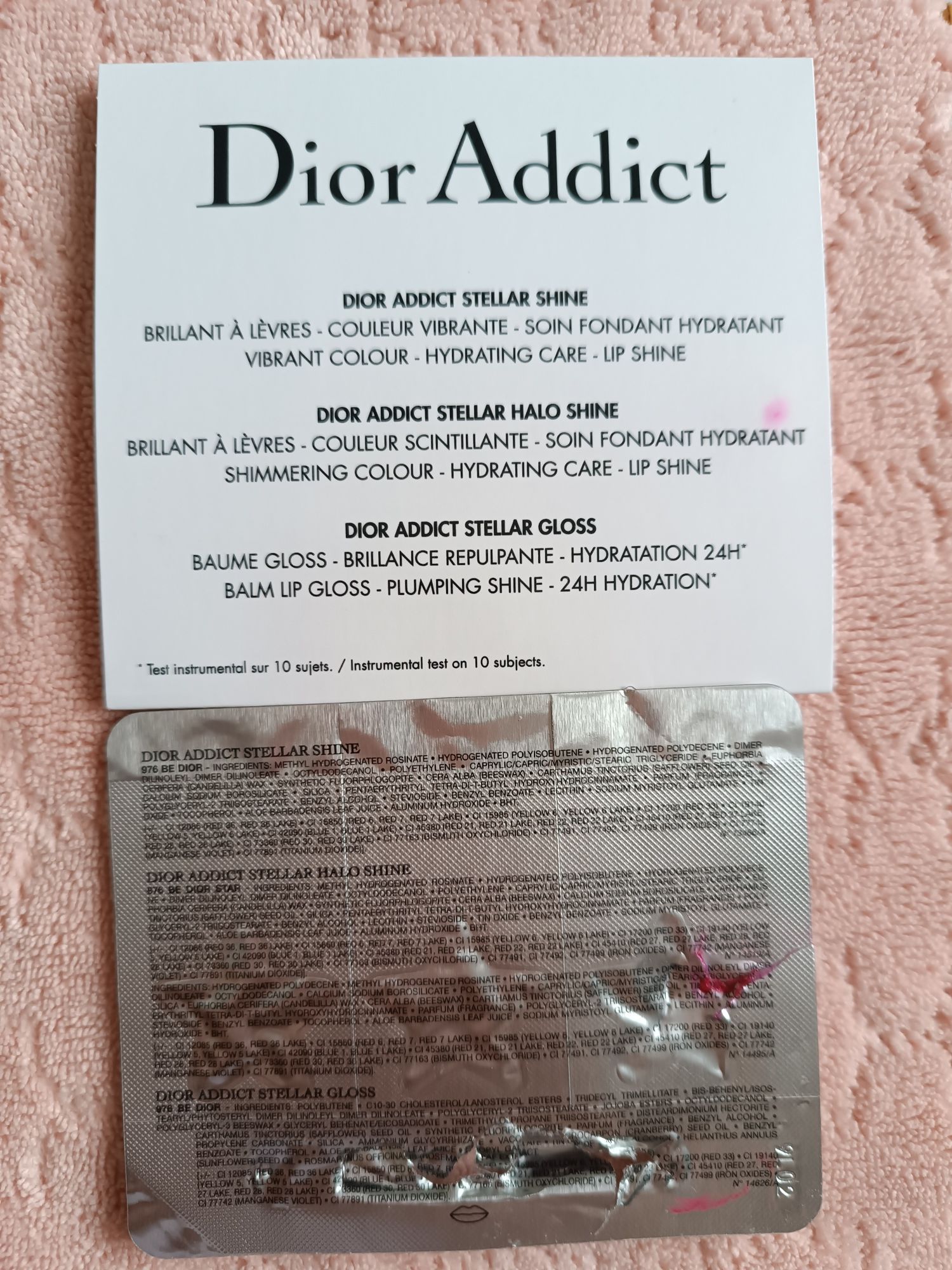 Błyszczyki Dior Stellar