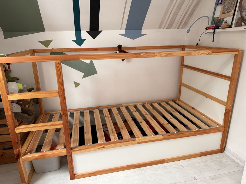 Super dwustronne łóżko Ikea Kura