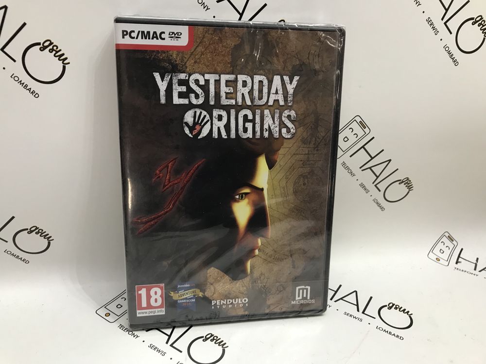 Nowa Gra PC Yesterday Origins -PL- pudelko zafoliowane, Lombard Halo