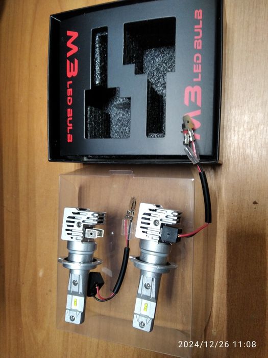 Автолампа LED H7. 6500 k