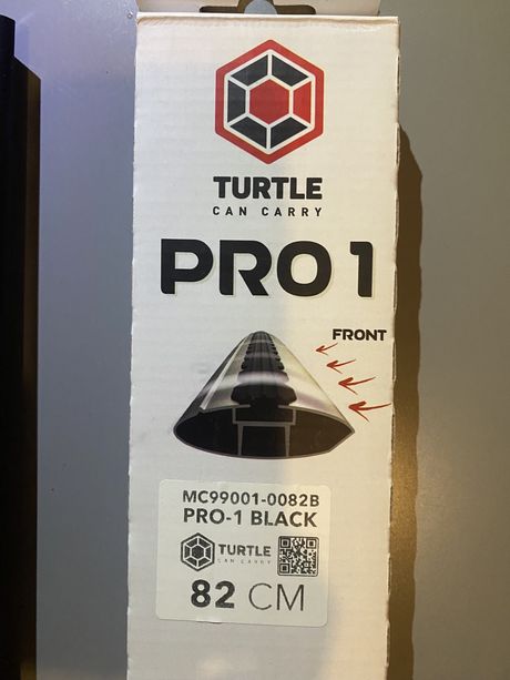 Bagażnik dachowy na relingi Turtle Air Pro 1 black nowe