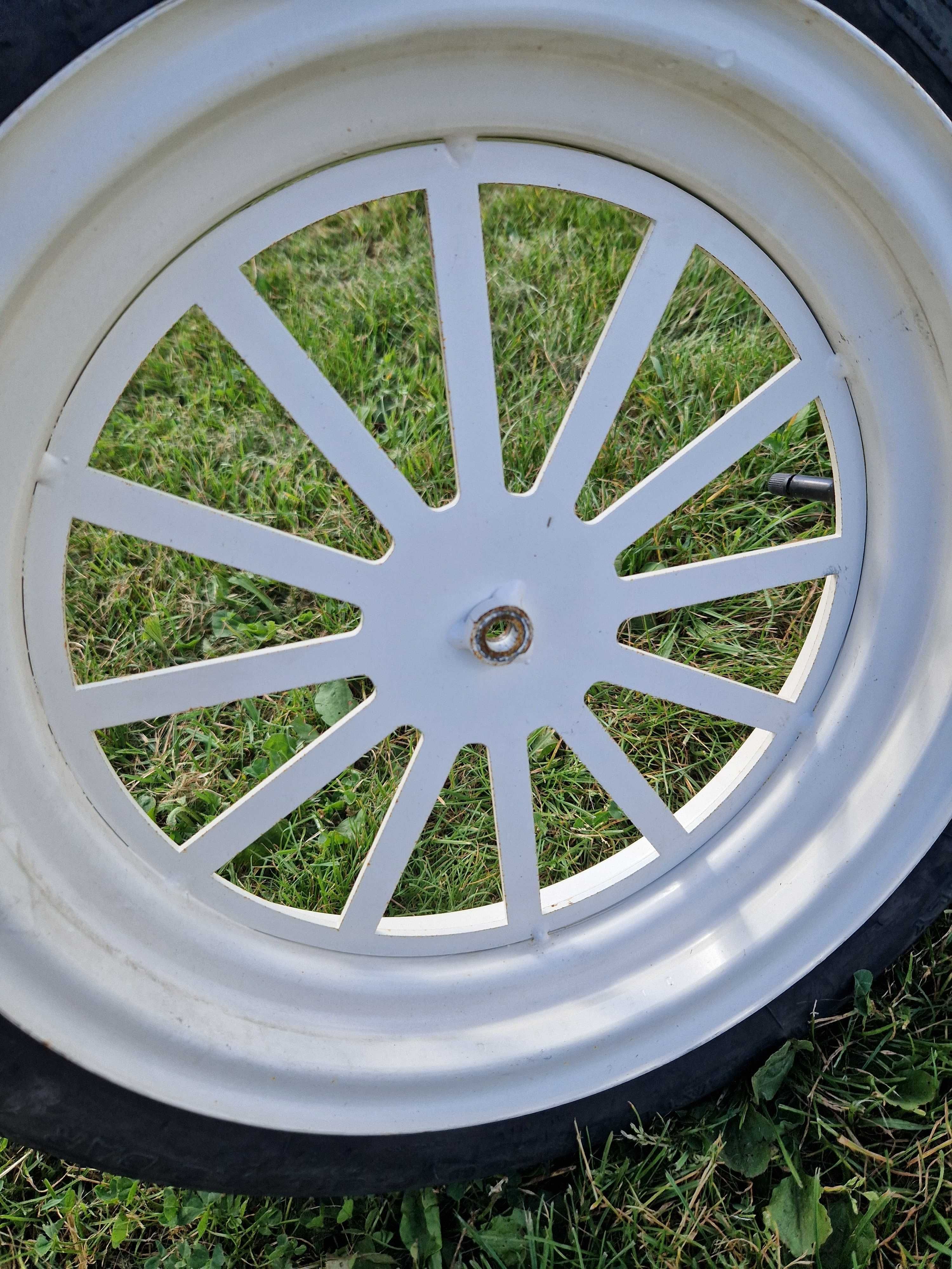 Koło do taczki wózka ozdobne Michelin tex 105/70 r 14 84m