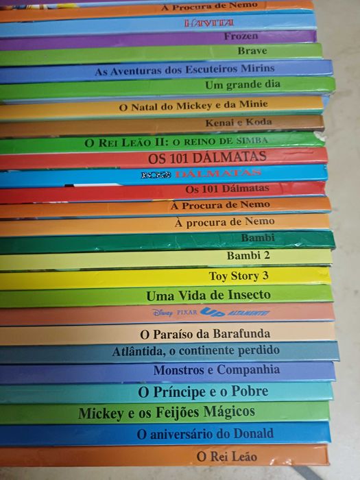 60 livros da Disney