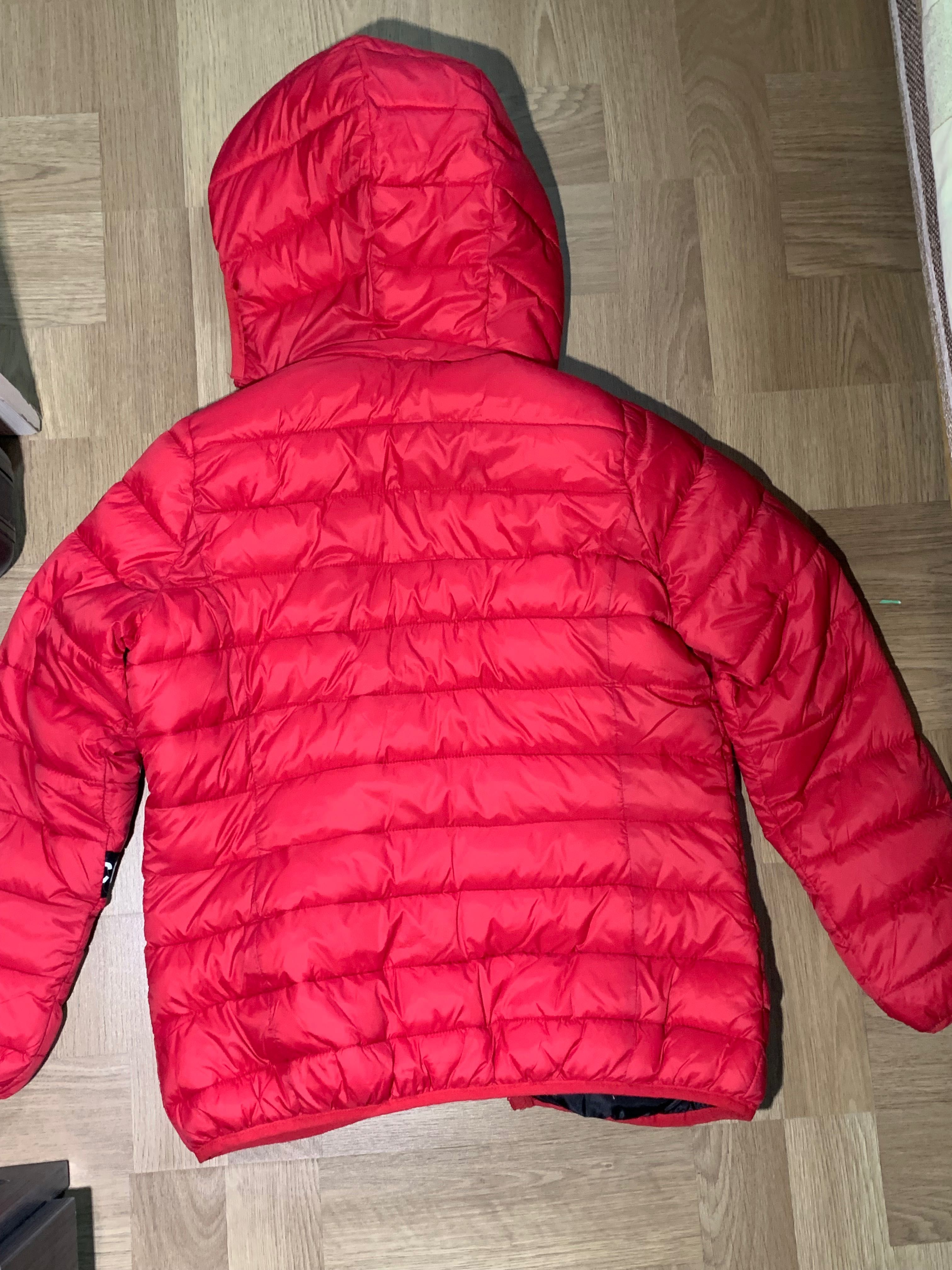 Куртка весенняя мальчиковая красная