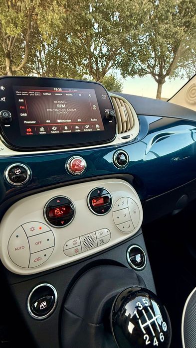 Fiat 500 Hybrid Azul