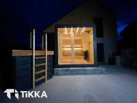Sauna Fińska Ogrodowa Konstrukcja Kanadyjska Premium