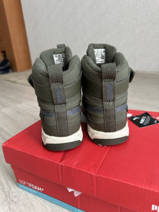 Зимові чоботи puma, ботинки на зиму