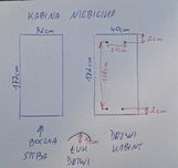 Drzwi kabiny prysznicowej lewe prawe