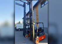 Linde E16, E14, 2006 r., przesuw, Triplex
