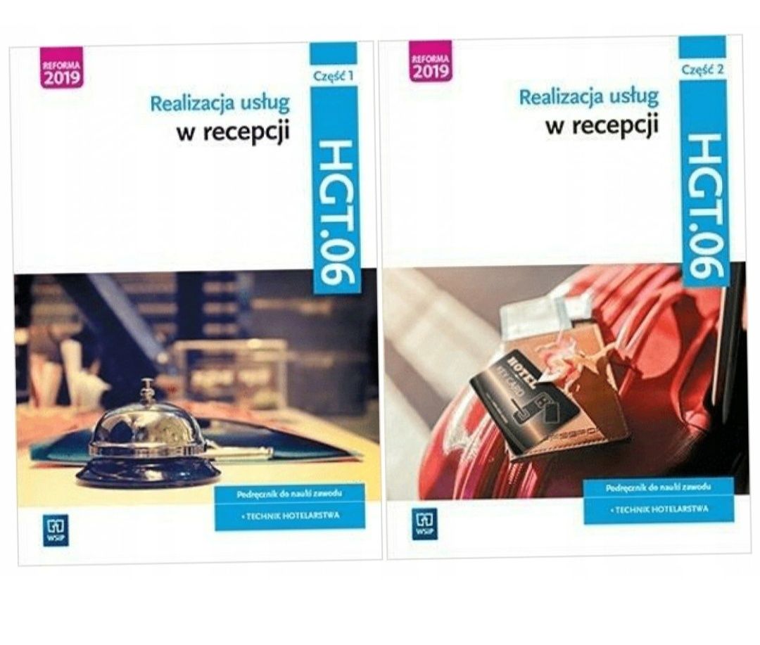 Realizacja usług w recepcji Część 1-2 HGT.06 WSiP