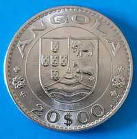 20$00 de 1971 de Angola, ex-colónia Portuguesa