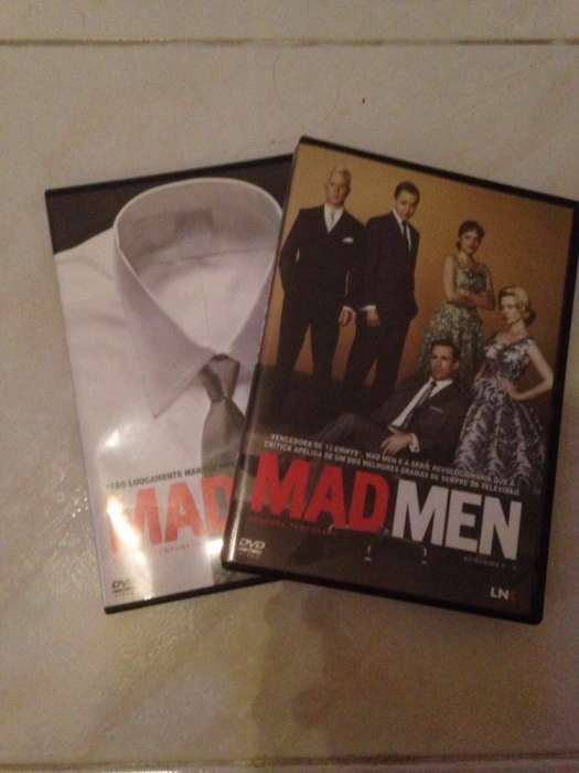 2 DVD com 9 episódios 2a temporada Mad Men