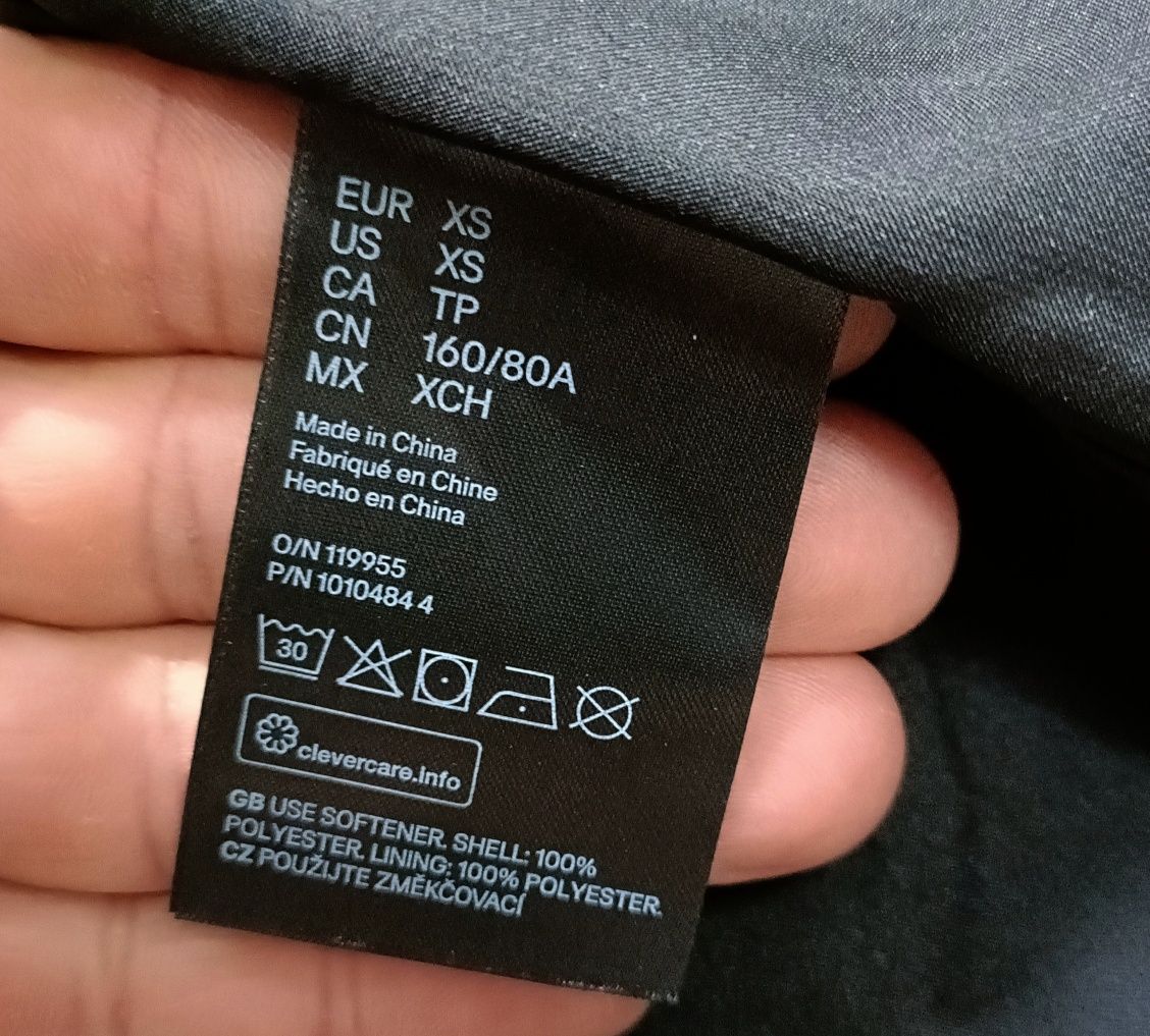 Nowa damska kurtka na miśku H&M No Fear roz.XS