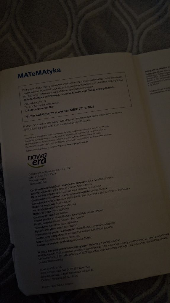 (Matematyka dla klasy 3)