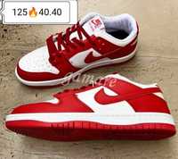 Nike air SB DUNK LOW PRO czerwone buty 40 nowe