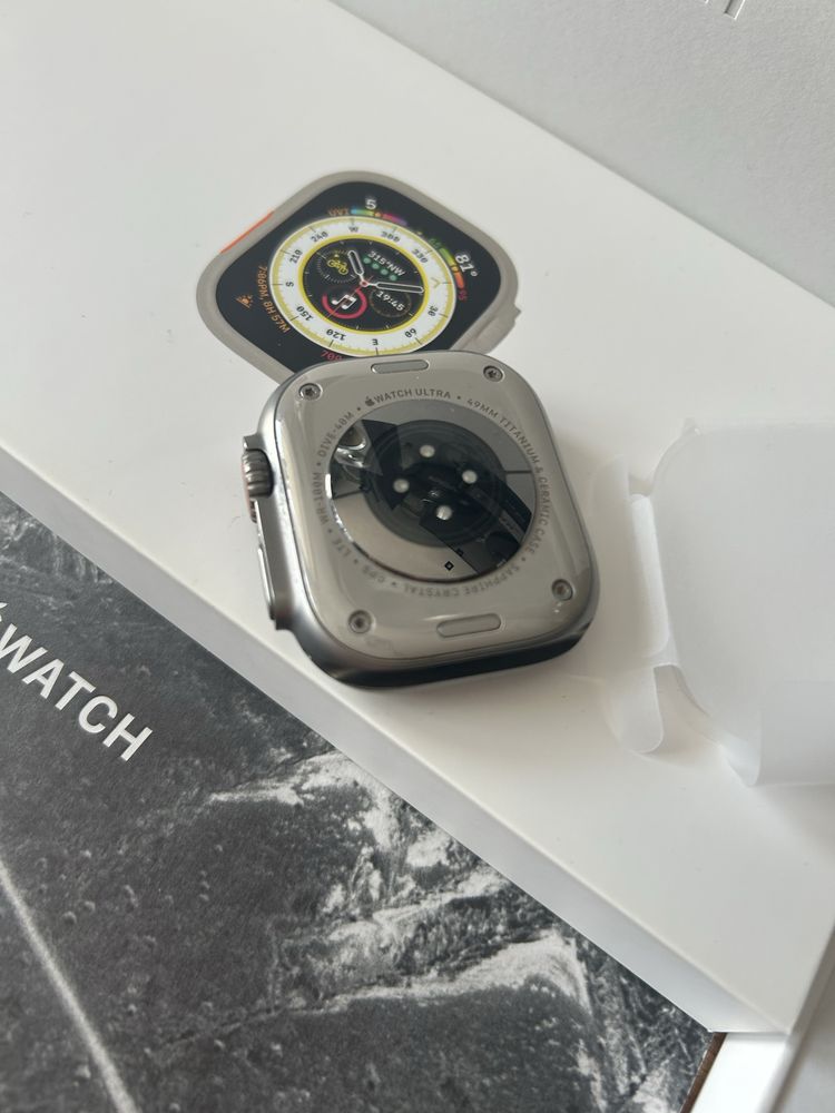 Aplle Watch Ultra GPS+Cellular/A2684/Komplet/Bez Rat/Titanium!