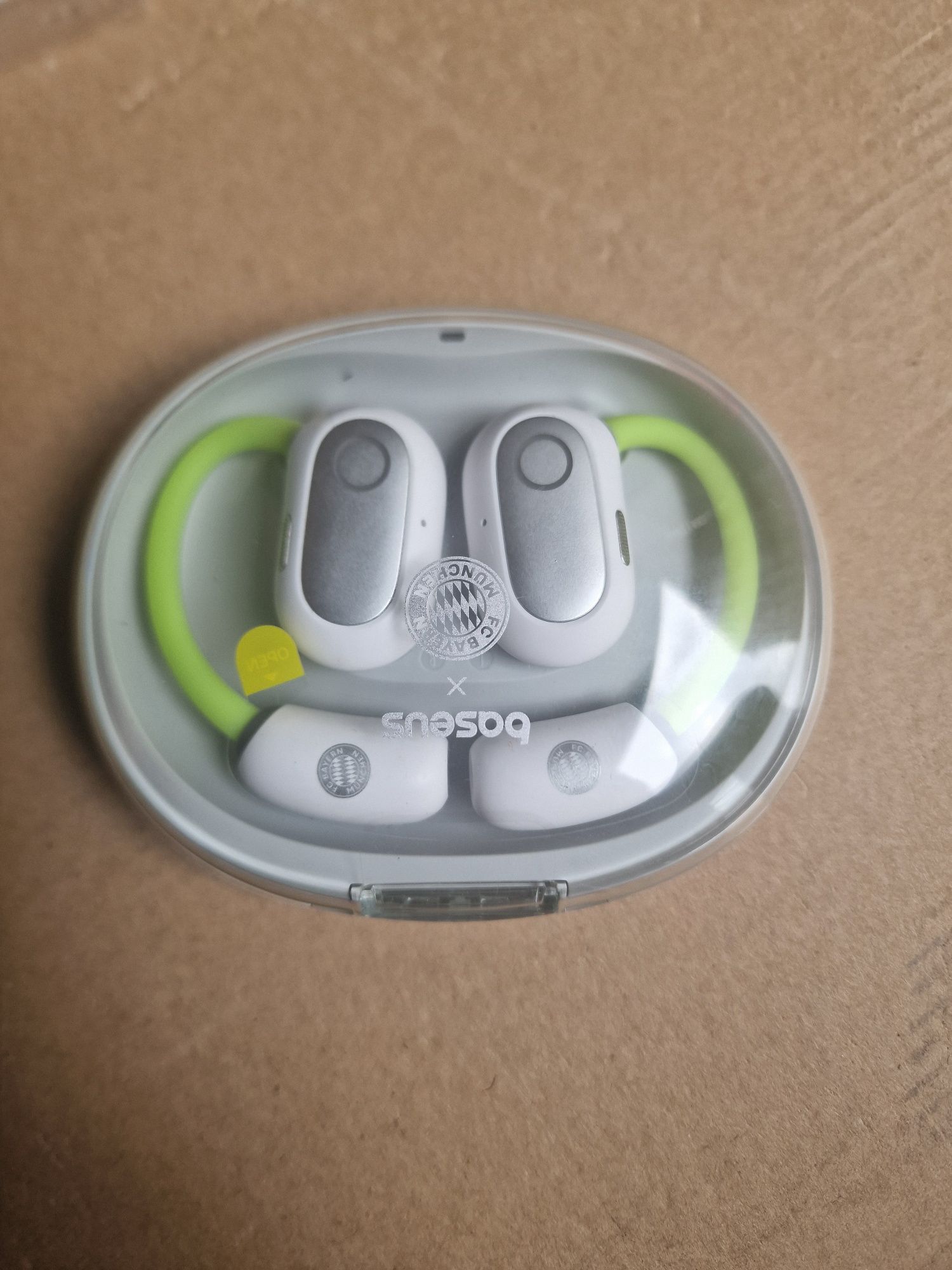 Sluchawki Bluetooth Baseus Eli Sport 1 Open-Ear TWS Aurora zielony no