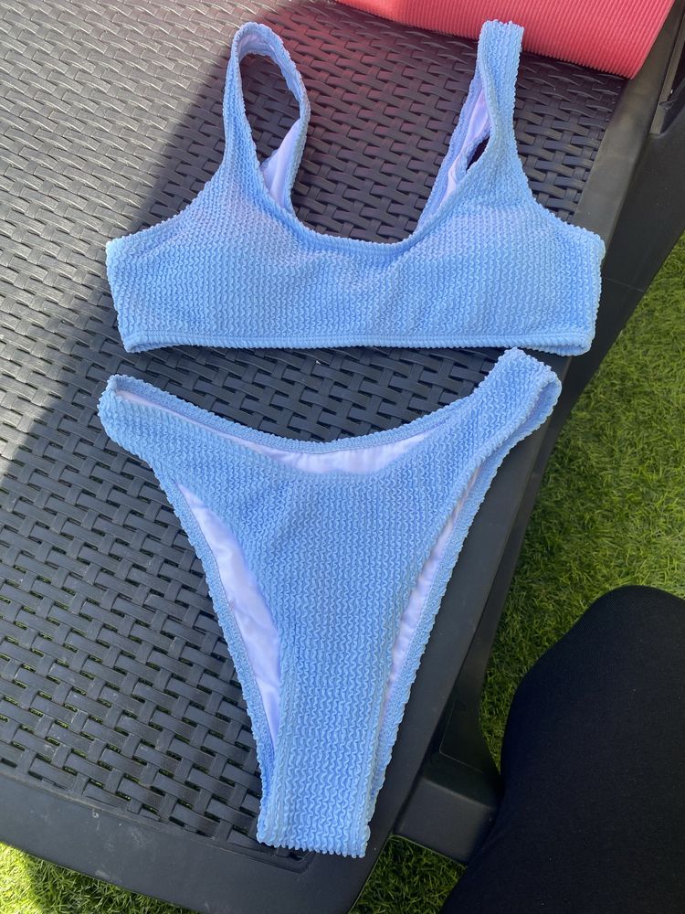 Bikini Shein azul bebé