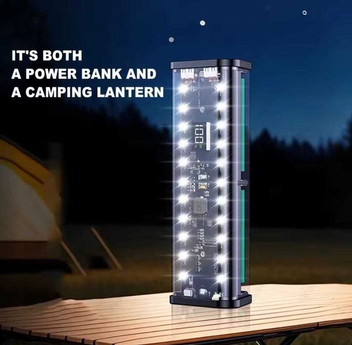 Кейс для самостійної сборки powerbank 'kiberPank' 6 шт 18650