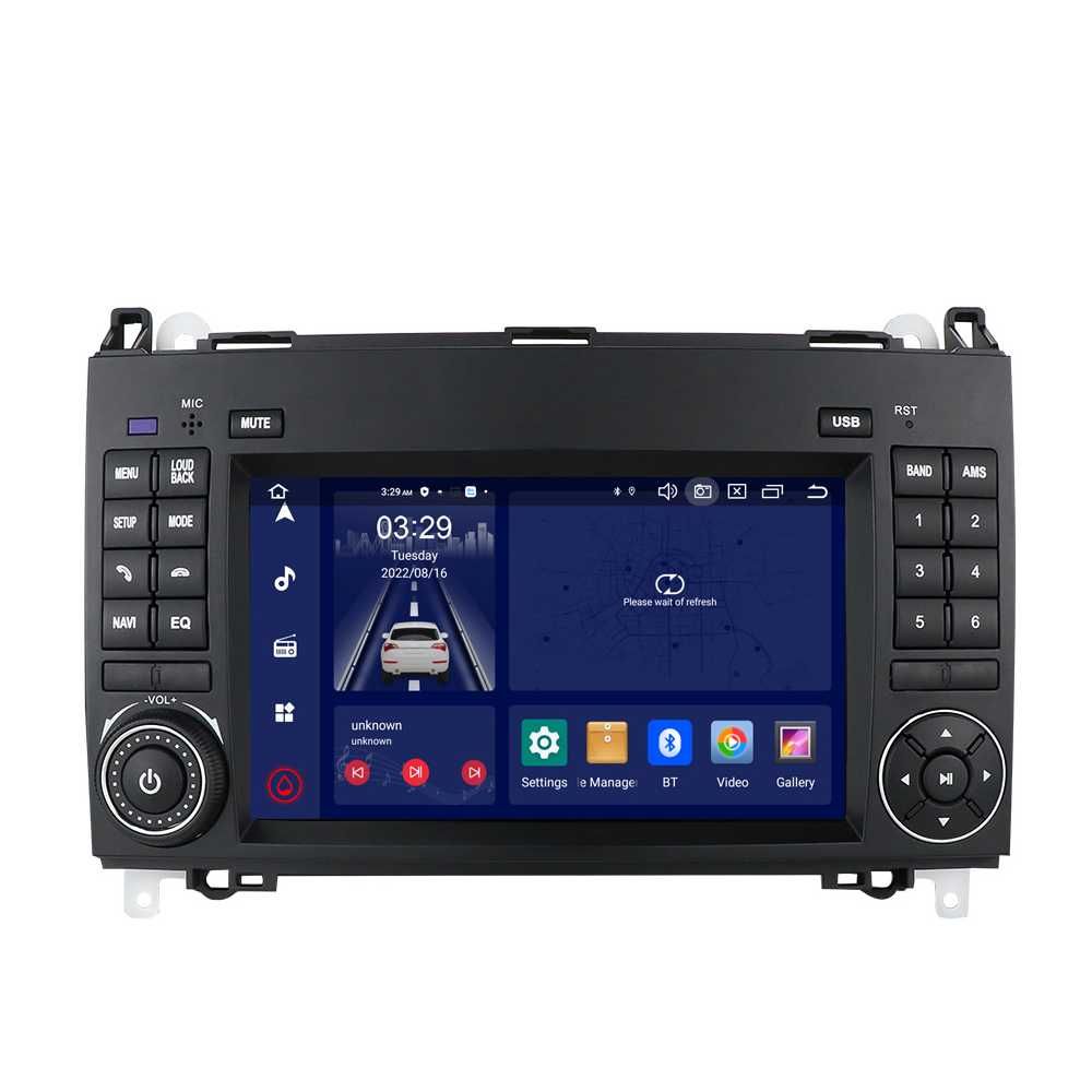 Radio WiFi Android CarPlay GPS Mercedes Sprinter Vito Viano B Crafter