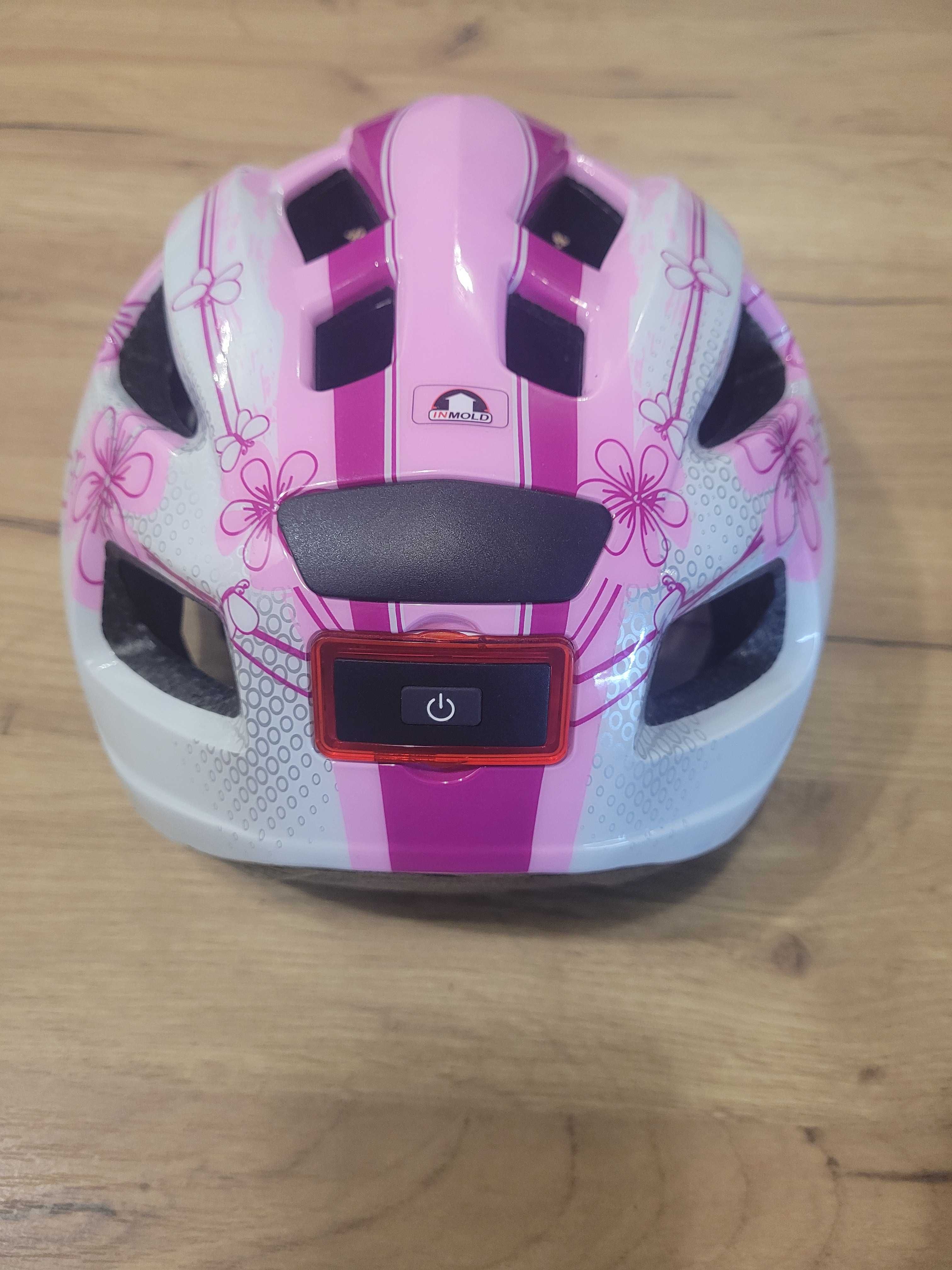 Kask rowerowy, na hulajnogę 49-54